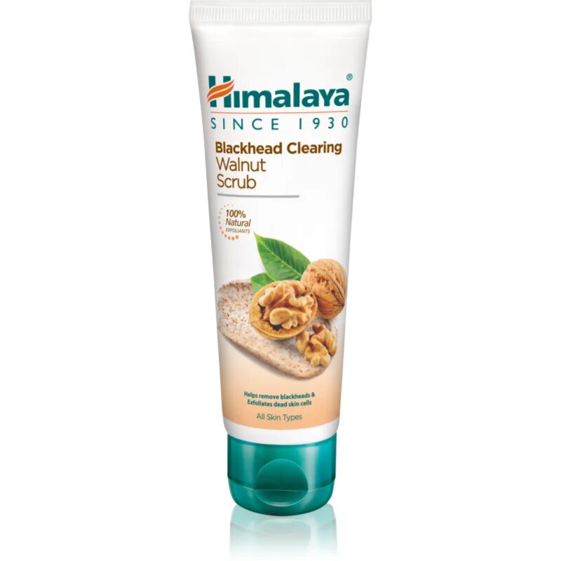 Himalaya Herbals Gentle Exfoliating Walnut Scrub čistilni piling za obraz 75 ml