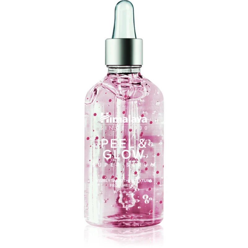Himalaya Herbals Peel&Glow Super Serum dnevni eksfoliacijski serum s posvetlitvenim učinkom 30 ml