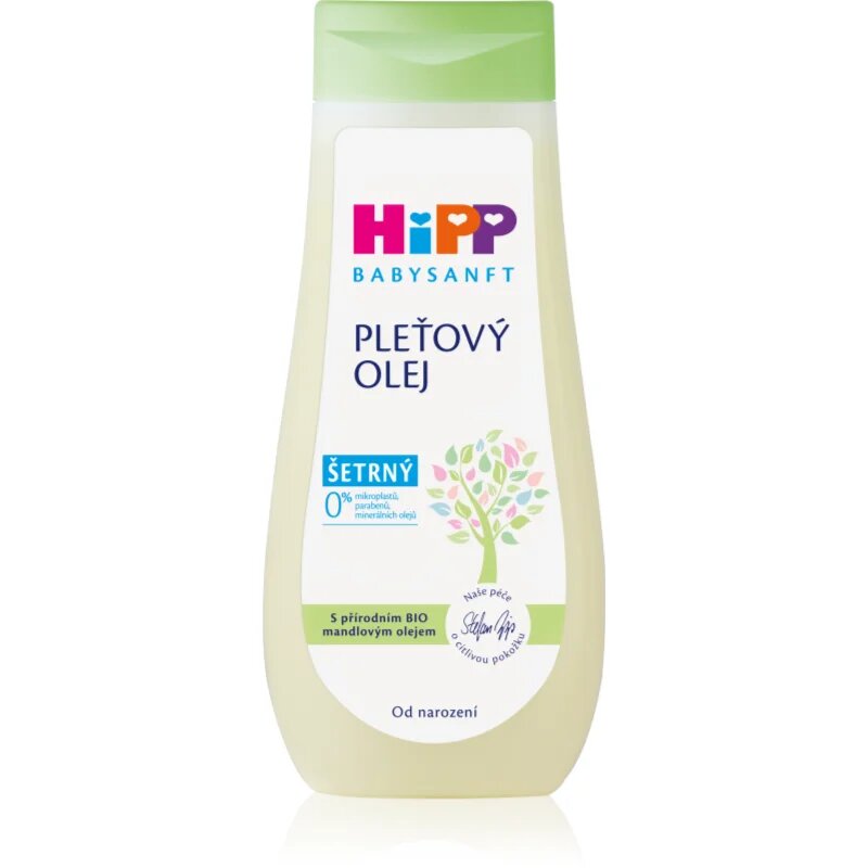 Hipp Babysanft Sensitive olje za obraz za otroke od rojstva 200 ml