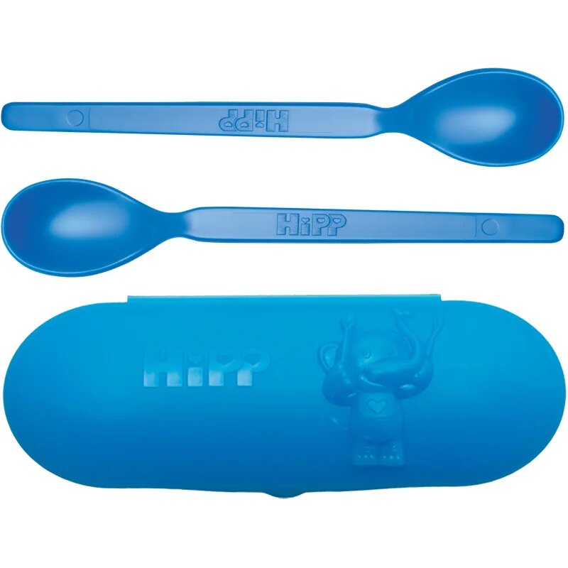 Hipp Spoons Set jedilni set za pot Blue