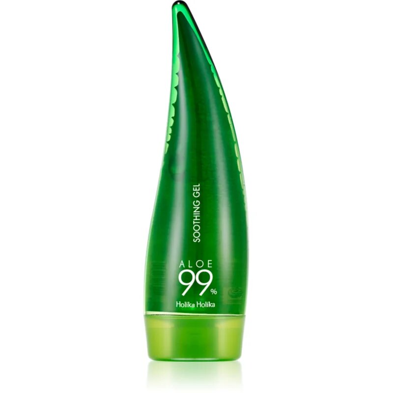 Holika Holika Aloe 99% gel za intenzivno hidracijo in osvežitev kože z aloe vero 55 ml