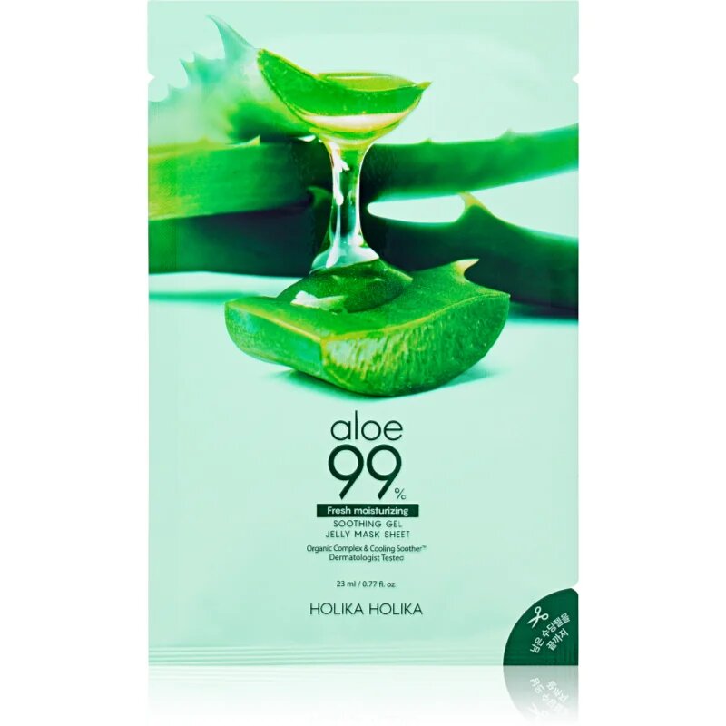 Holika Holika Aloe 99% vlažilna tekstilna maska 23 ml