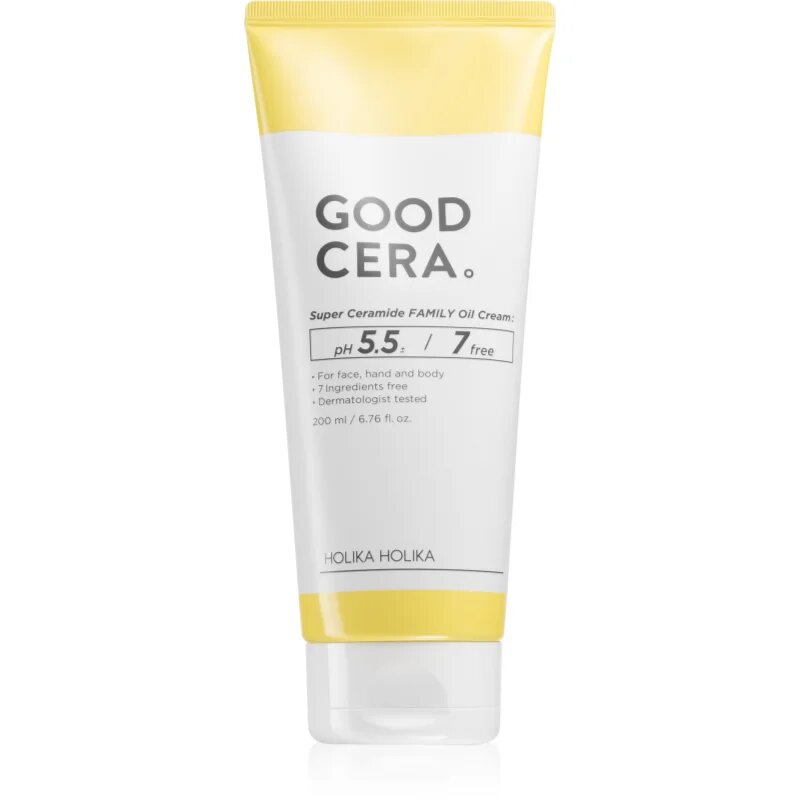 Holika Holika Good Cera vlažilna krema za obraz in telo s ceramidi 200 ml
