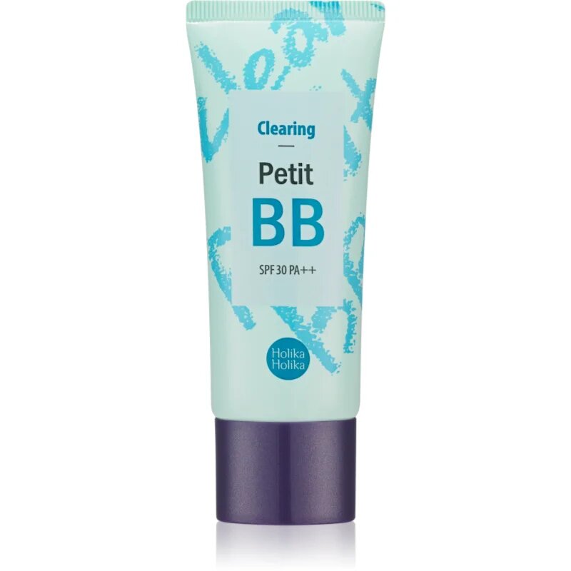 Holika Holika Petit BB Clearing matirajoča BB krema za mastno k aknam nagnjeno kožo SPF 30 30 ml