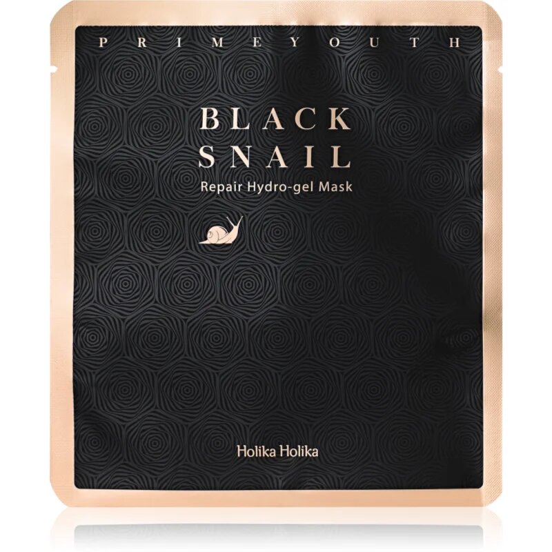 Holika Holika Prime Youth Black Snail intenzivna hidrogelna maska 25 g