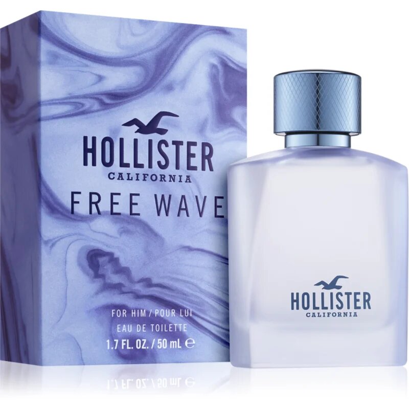 Hollister Free Wave toaletna voda za moške 50 ml