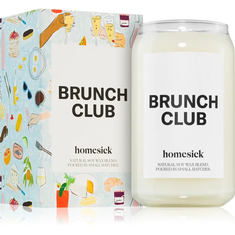 homesick Brunch Club dišeča sveča 428 g