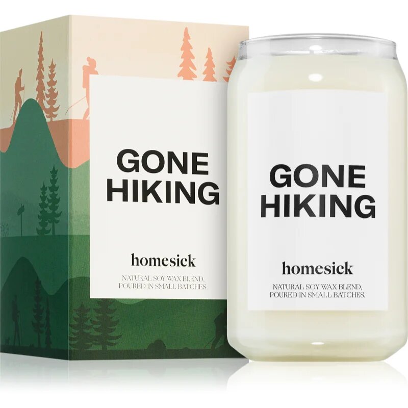 homesick Gone Hiking dišeča sveča 390 g