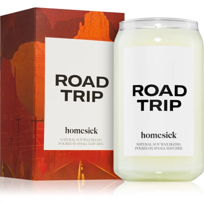 homesick Road Trip dišeča sveča 390 g