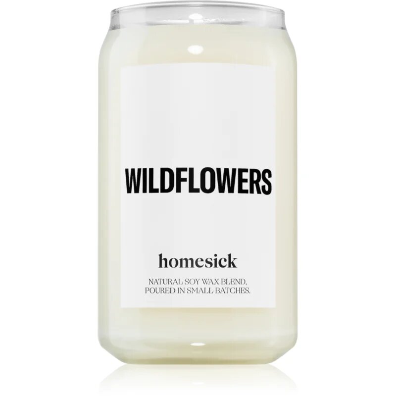 homesick Wildflowers dišeča sveča 390 g