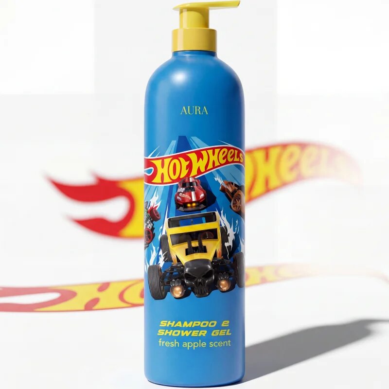 Hot Wheels Aura gel za prhanje 1000 ml