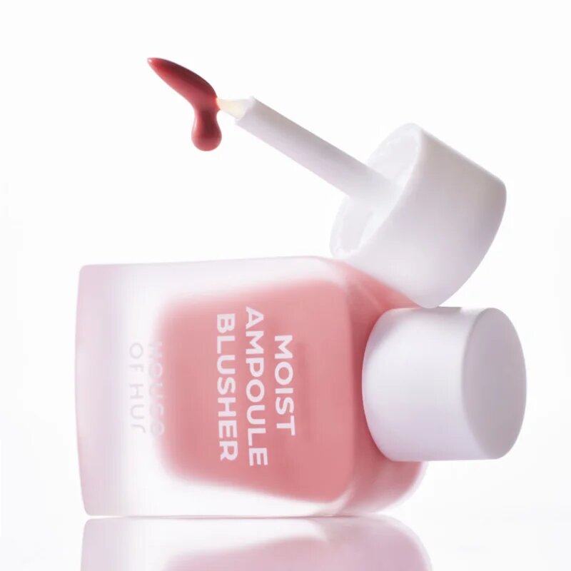 House of Hur Moist Ampoule Blusher tekoče rdečilo mini odtenek 06 Cherry Blossom 10 ml