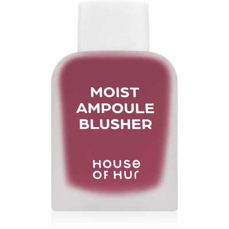 House of Hur Moist Ampoule Blusher tekoče rdečilo mini odtenek 08 Berry Purple 10 ml