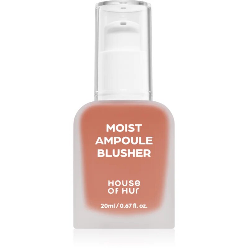 House of Hur Moist Ampoule Blusher tekoče rdečilo odtenek 01 Nude Beige 20 ml