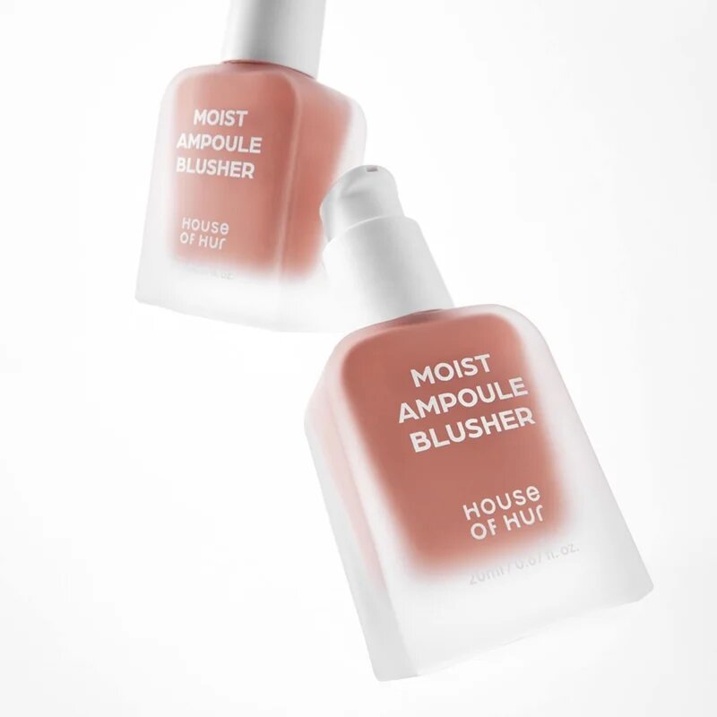 House of Hur Moist Ampoule Blusher tekoče rdečilo odtenek 01 Nude Beige 20 ml