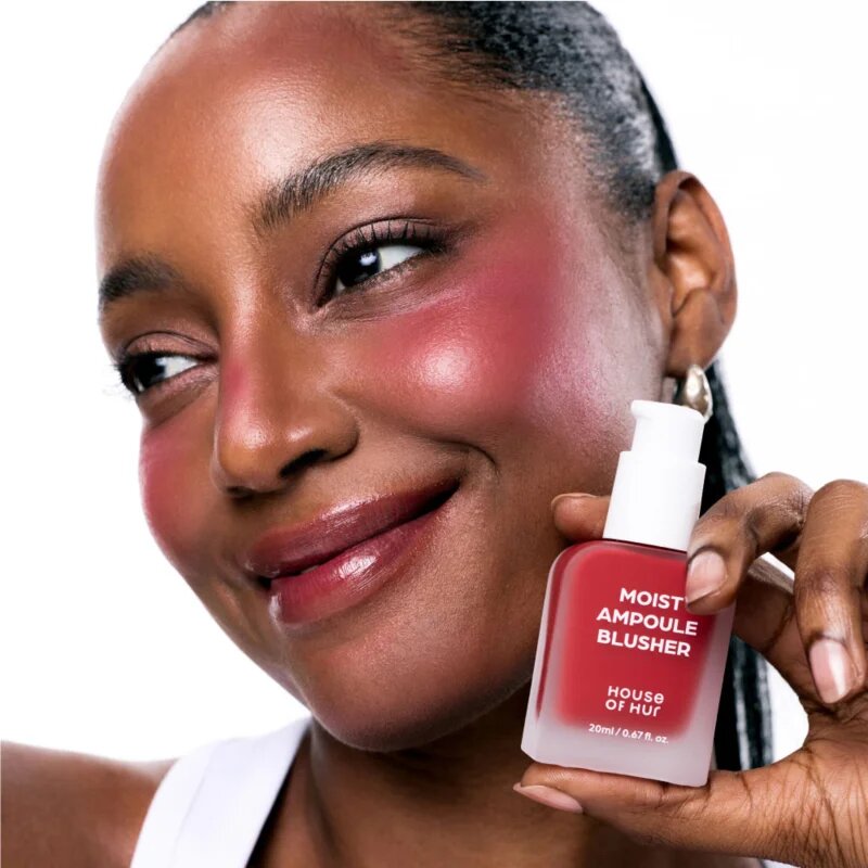 House of Hur Moist Ampoule Blusher tekoče rdečilo odtenek 09 Ruby Red 20 ml