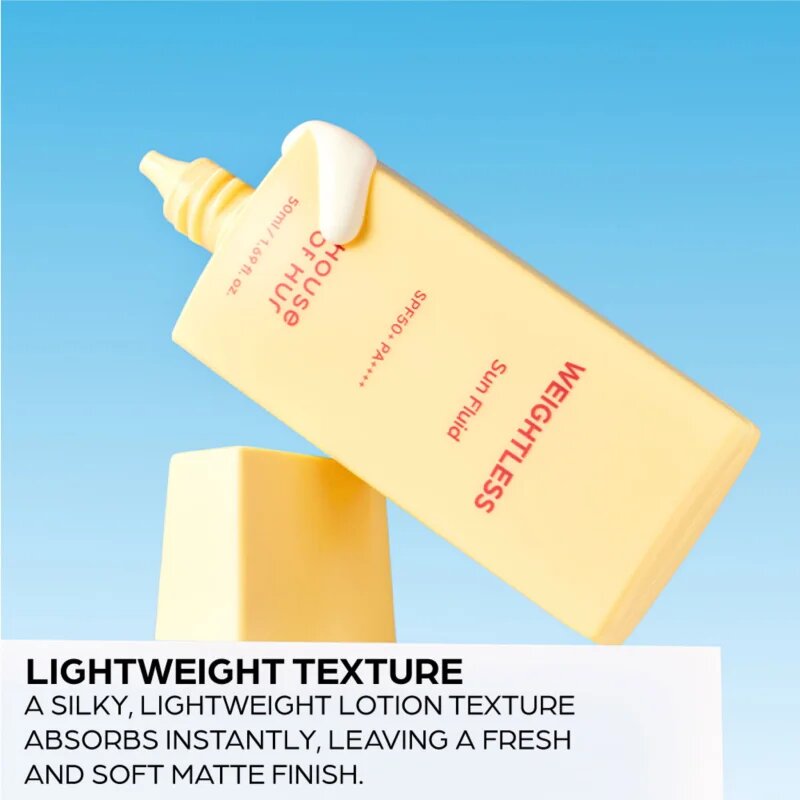 House of Hur Weightless Sun Fluid lahki zaščitni fluid SPF 50+ 50 ml