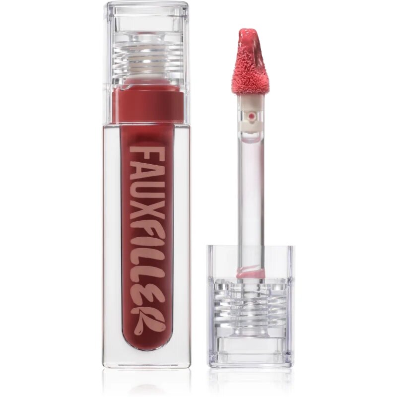 Huda Beauty Faux Filler Lip Gloss sijaj za ustnice za večji volumen odtenek Bombshell 3.9 ml
