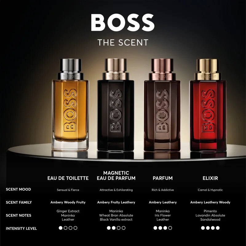 Hugo Boss BOSS The Scent toaletna voda polnilna za moške 50 ml