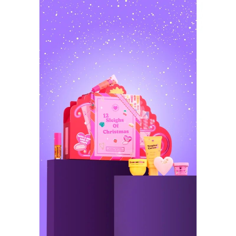 I Heart Revolution Advent Calendar 12 Sleighs of Christmas adventni koledar za telo in obraz