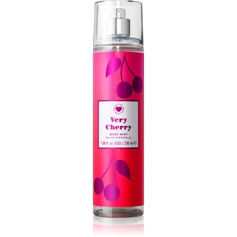 I Heart Revolution Body Mist Very Cherry odišavljeno pršilo za telo za ženske 236 ml