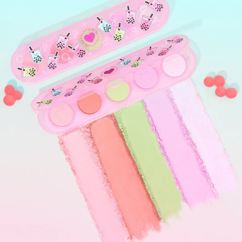I Heart Revolution Bubble Tea Mini Matchi Palette paleta senčil za oči 4 g