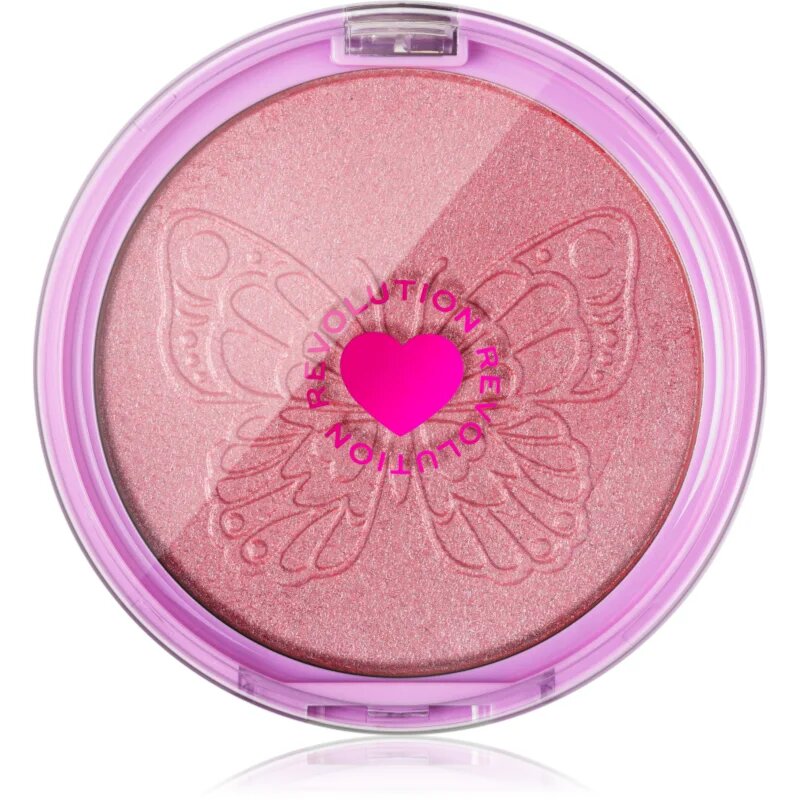 I Heart Revolution Butterfly kompaktni pudrasti osvetljevalec odtenek Butterfly Radiance 10 g