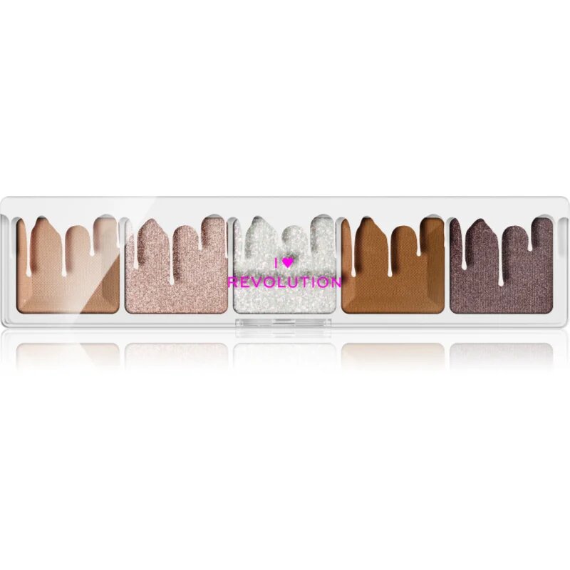 I Heart Revolution Mini Chocolate Palette paleta senčil za oči odtenek White Vanilla Cream 55 g