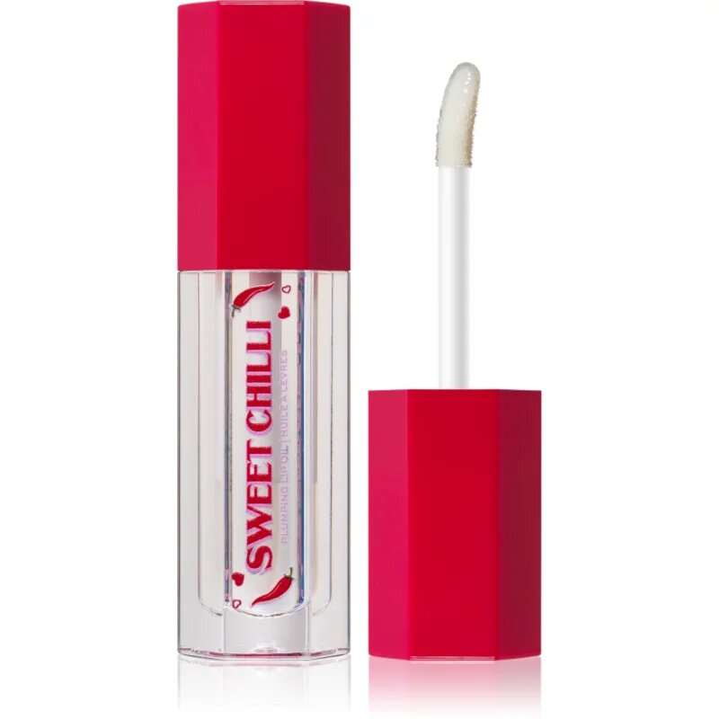 I Heart Revolution Sweet Chilli Plumping olje za ustnice z učinkom povečanja odtenek Clear 4 ml