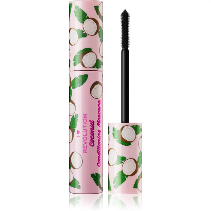 I Heart Revolution Tasty Coconut krepilna maskara s kokosovim oljem 8 g