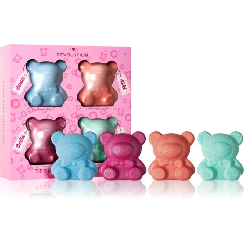 I Heart Revolution Teddy Bear darilni set za v kad