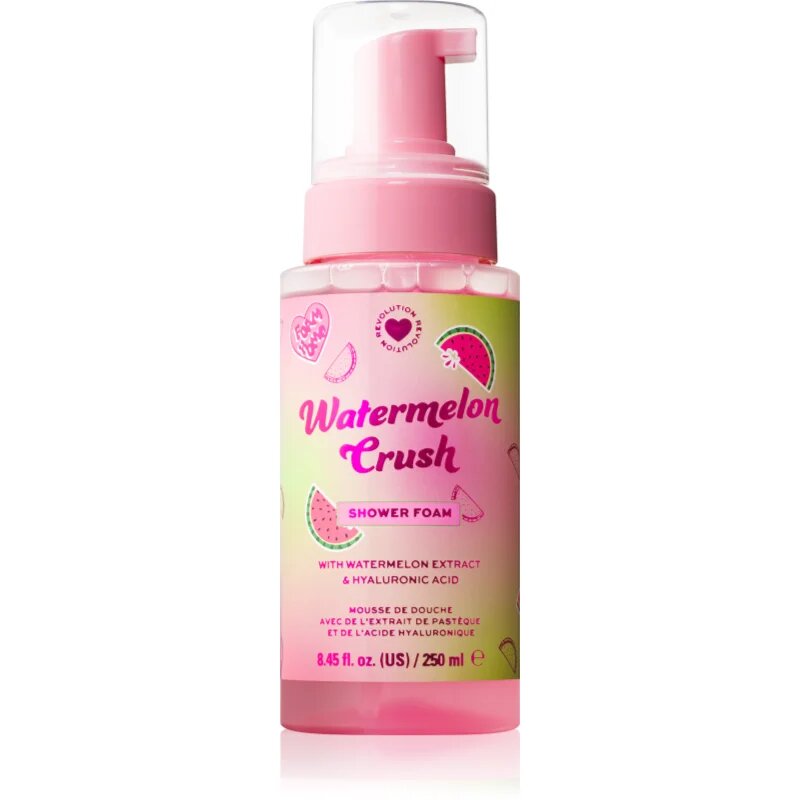 I Heart Revolution Watermelon Crush pena za prhanje 250 ml