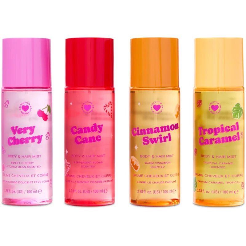 I Heart Revolution Xmas 2025 Mini Mist set božični darilni set za ženske