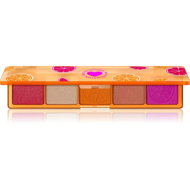 I Heart Revolution Zesty Zing Mini Match Palette paleta senčil za oči 5.5 g