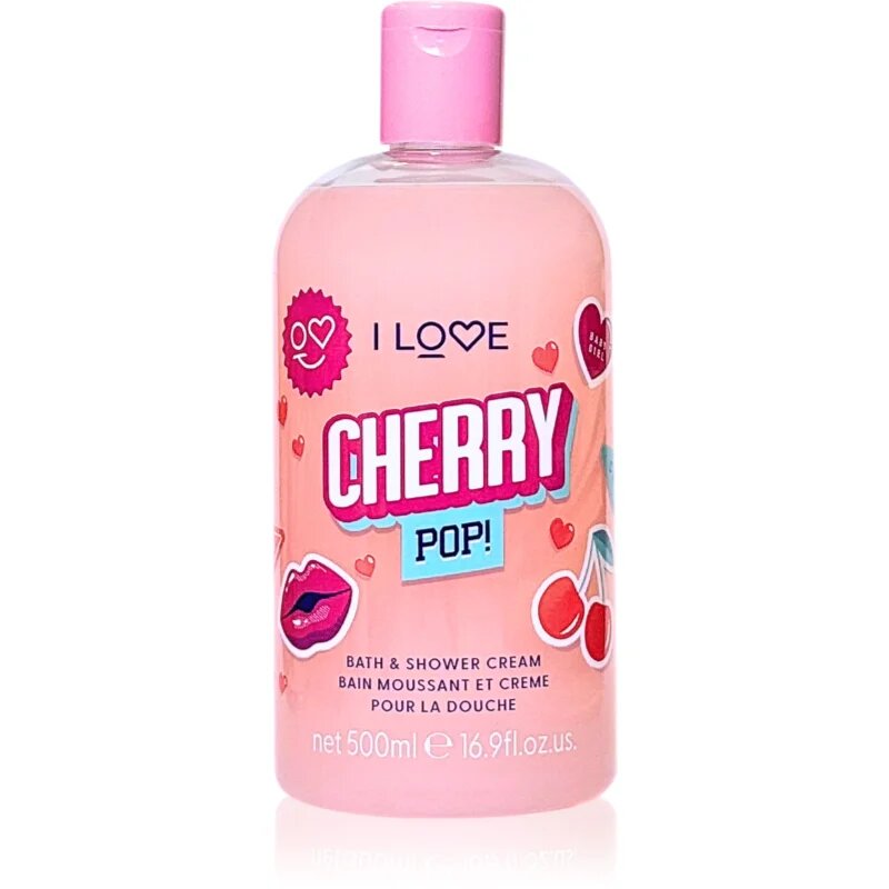 I Love Cherry Pop! gel za prhanje 500 ml