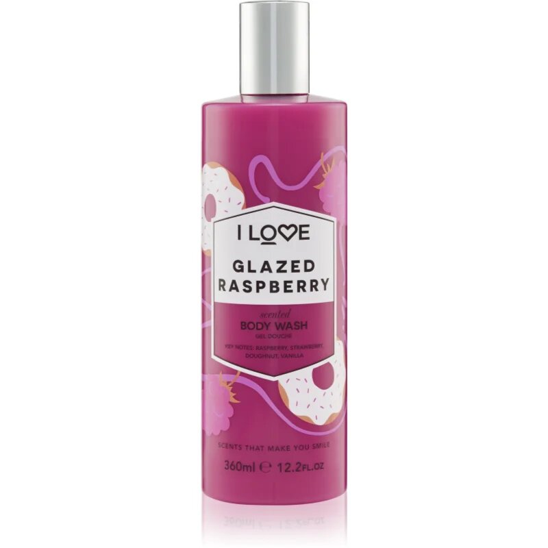 I Love Glazed Raspberry gel za prhanje 350 ml