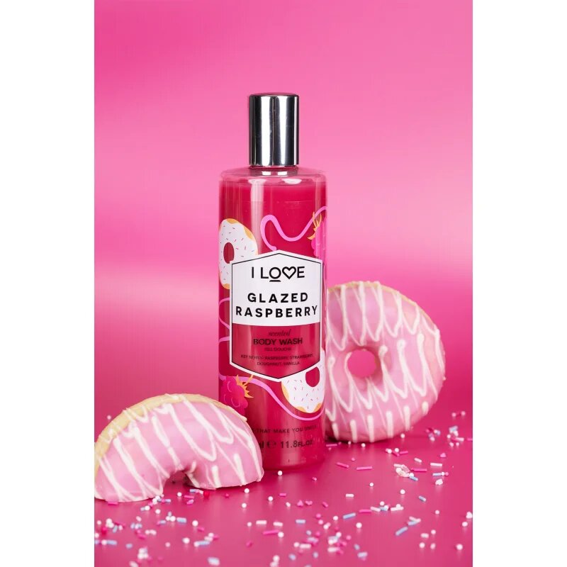 I Love Glazed Raspberry gel za prhanje 350 ml