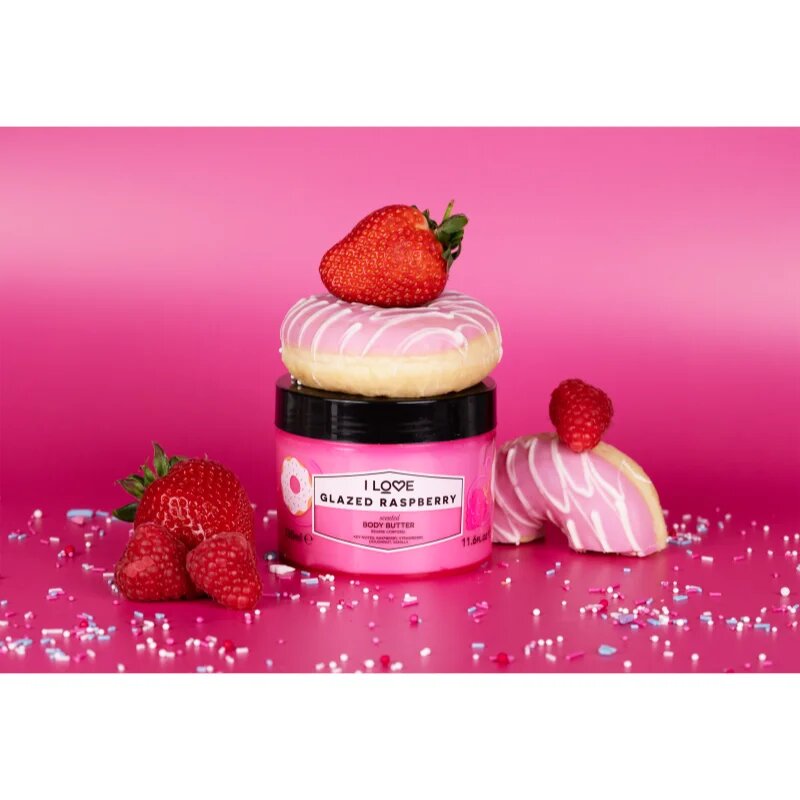 I Love Glazed Raspberry maslo za telo 330 ml