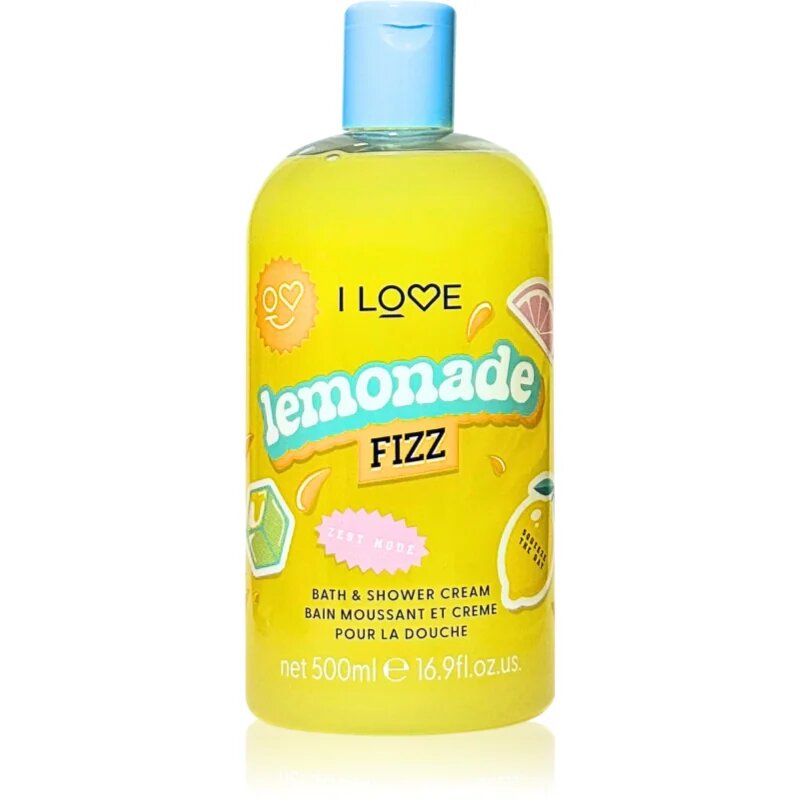 I Love Lemonade Fizz gel za prhanje 500 ml