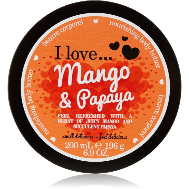 I Love Mango & Papaya maslo za telo 200 ml