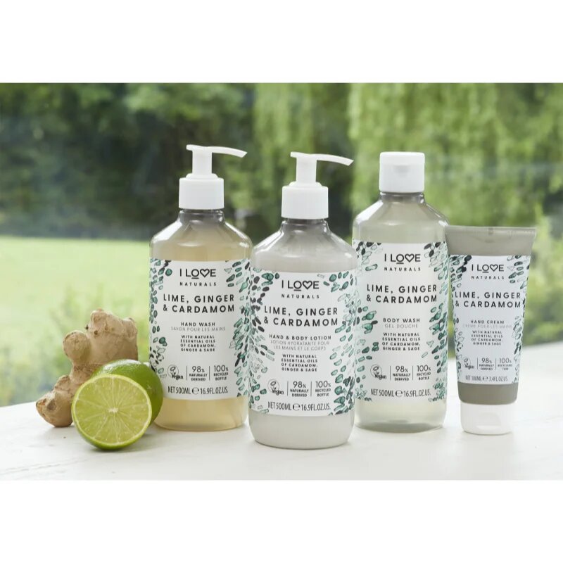 I Love Naturals Lime Ginger & Cardamom krema za roke 100 ml