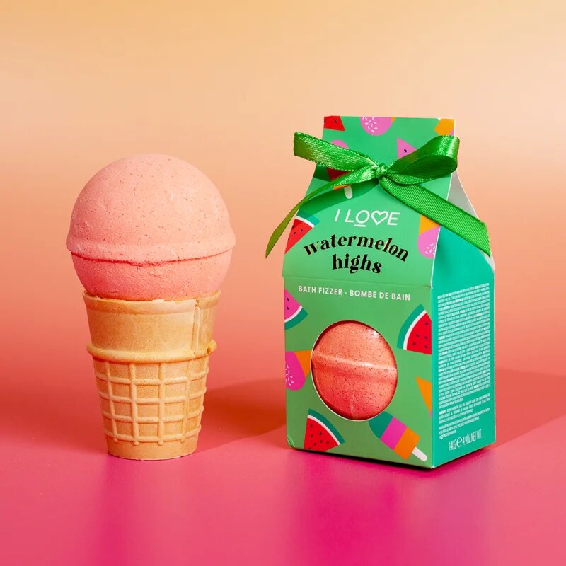 I Love Special Moments Watermelon Highs kroglica za kopel 140 g