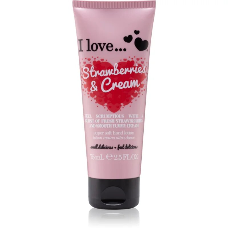 I Love Strawberries & Cream krema za roke 75 ml