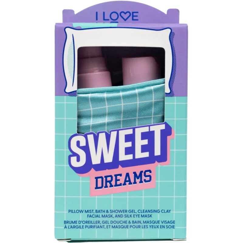 I Love Sweet Dreams darilni set za miren spanec