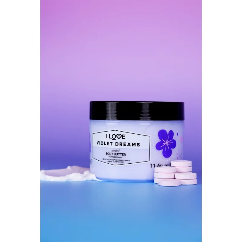 I Love Violet Dreams maslo za telo 330 ml