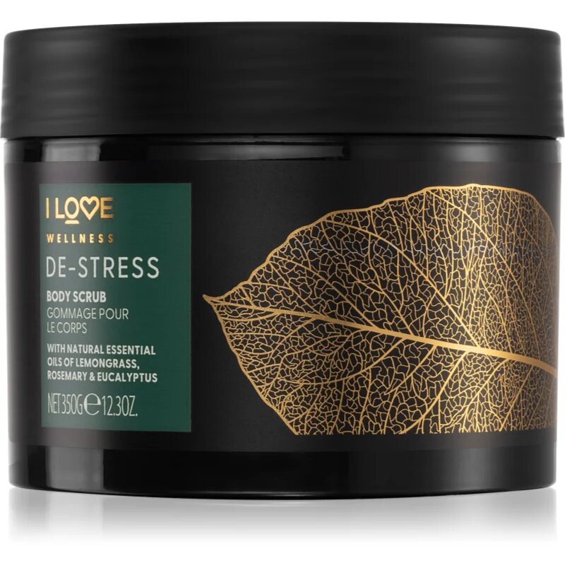 I Love Wellness De-Stress piling za telo s soljo 350 g