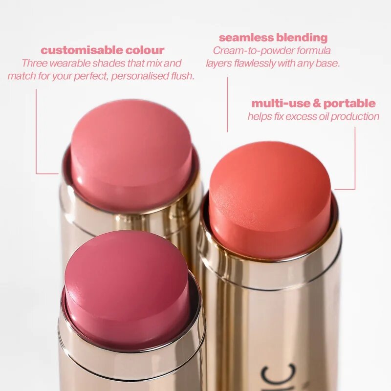 ICONIC London Blurring Blush Stick mat kremasto rdečilo odtenek Daiquiri 6 kos