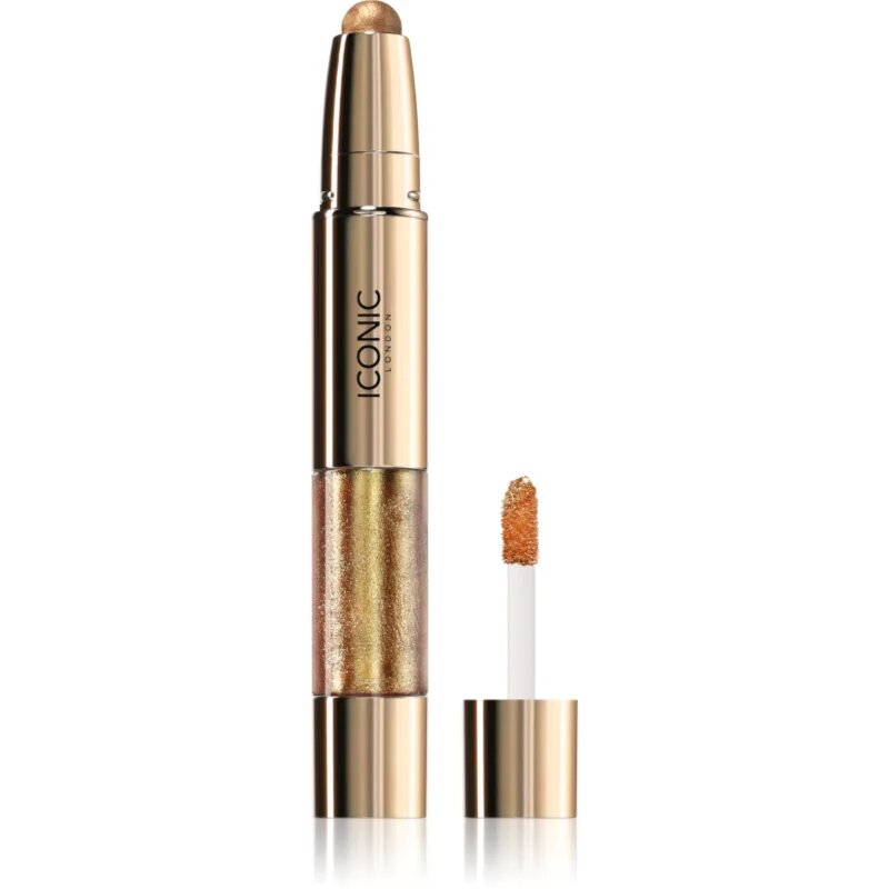 ICONIC London Glaze Crayon bleščeča senčila za oči odtenek Goldmine 5.14 g
