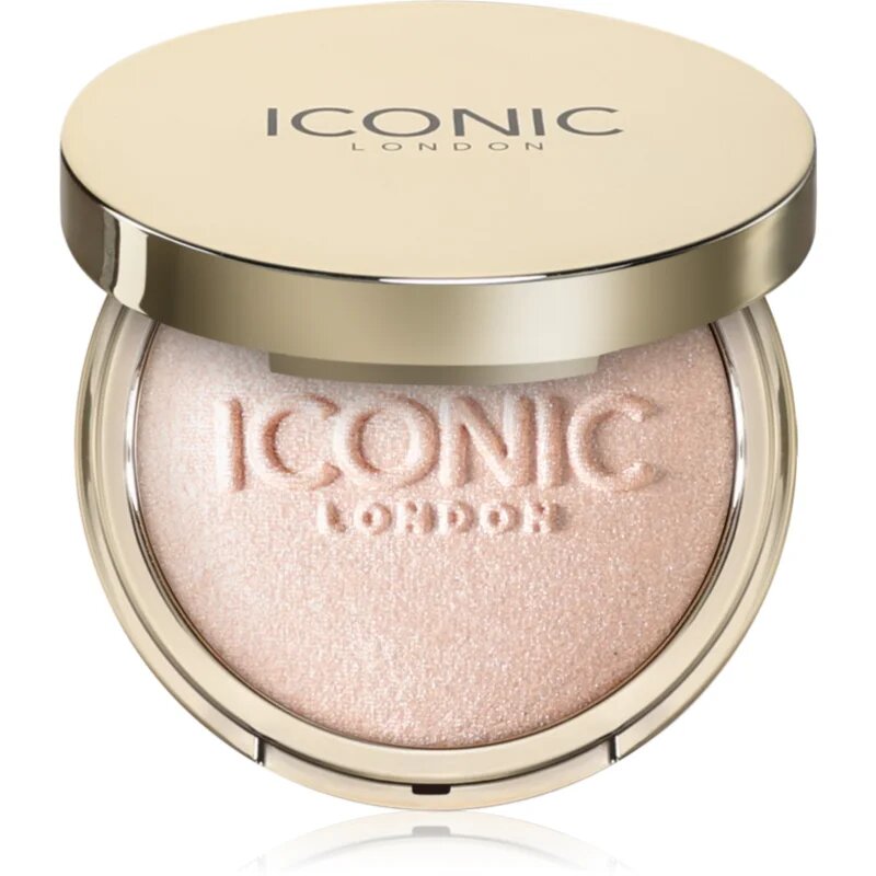 ICONIC London Lit & Luminous kompaktni pudrasti osvetljevalec odtenek Universal 16 g