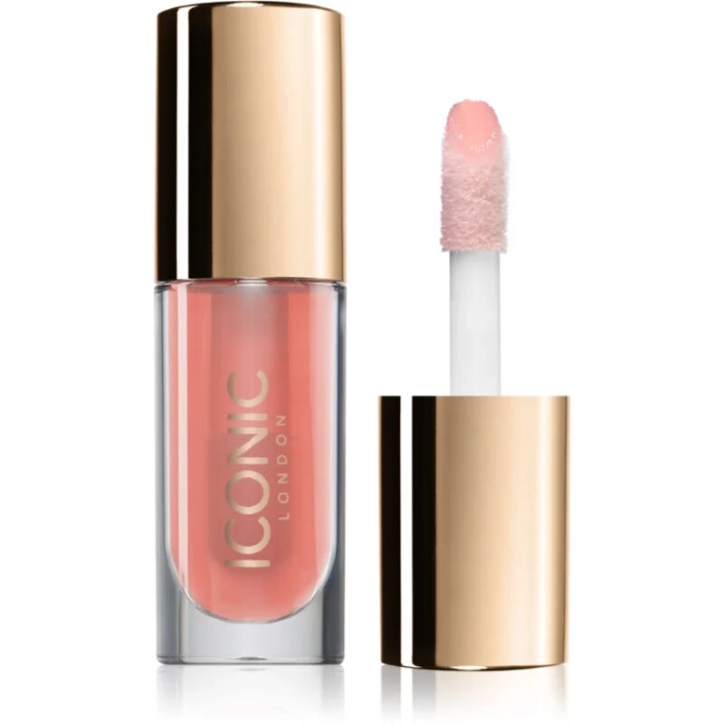 ICONIC London Lustre Lip Oil vlažilno olje za ustnice odtenek She's A Peach 6 ml